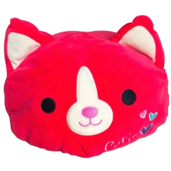 Squishmallow Fitz Red Corgi Rare Hearts Cutie Stackable 12" Plush 2018 - Picture 1 of 15